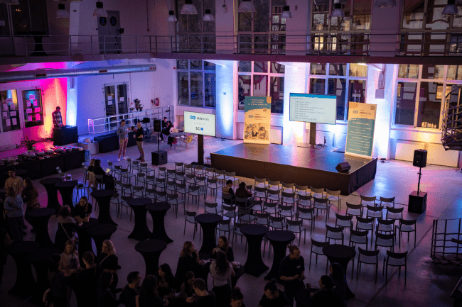 Prostory konference ve ScioŠkole Holešovice